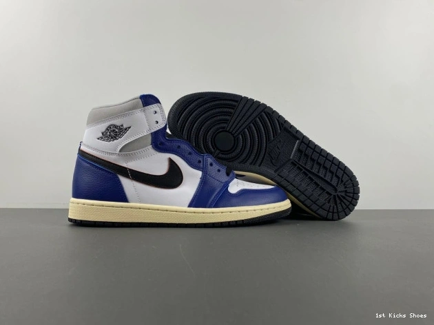 1st Kicks Jordan Rare High 545 Deep Air 1 OG UrbanStyle Royal Blue Air DZ5485- 1202